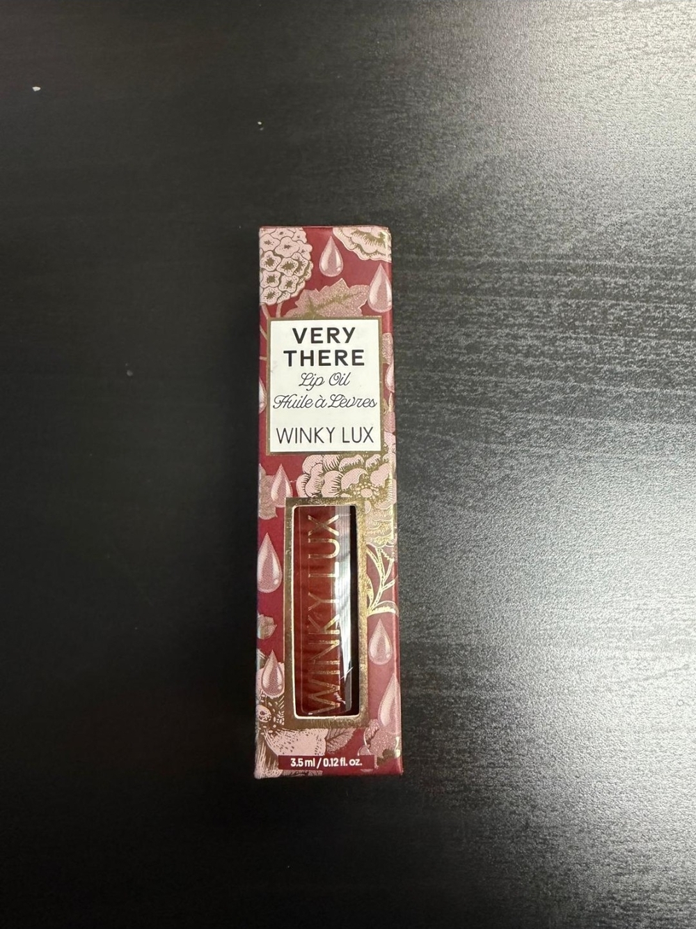 WINKY LUX Very There Lip Oil — Deep Red